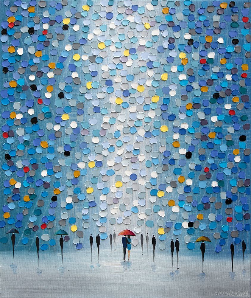 Blue Heaven art print by Ekaterina Ermilkina for $57.95 CAD