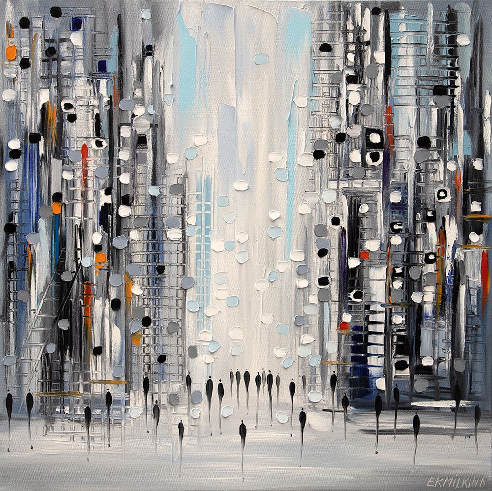 Street Life art print by Ekaterina Ermilkina for $57.95 CAD
