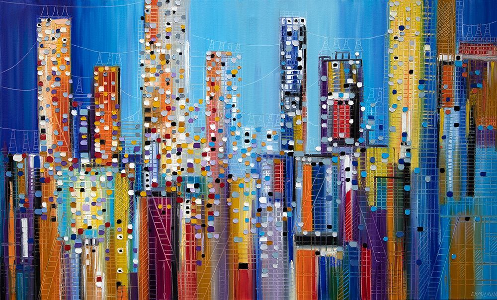 Urban Core art print by Ekaterina Ermilkina for $57.95 CAD