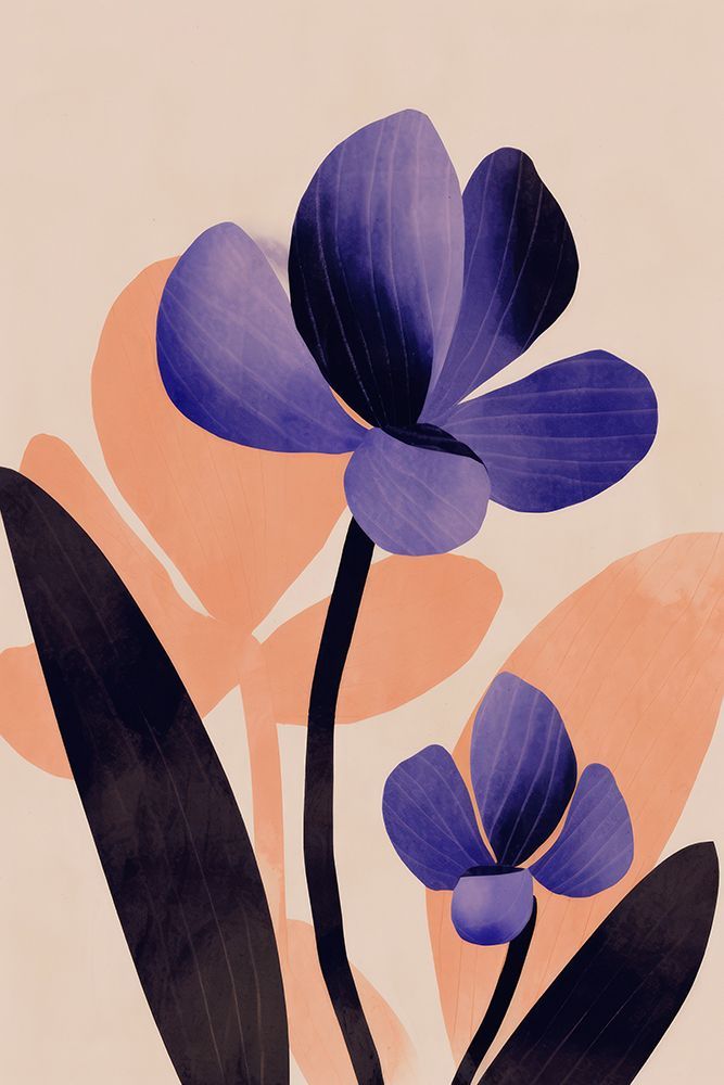 Purple Beauty No 2 art print by Treechild for $57.95 CAD