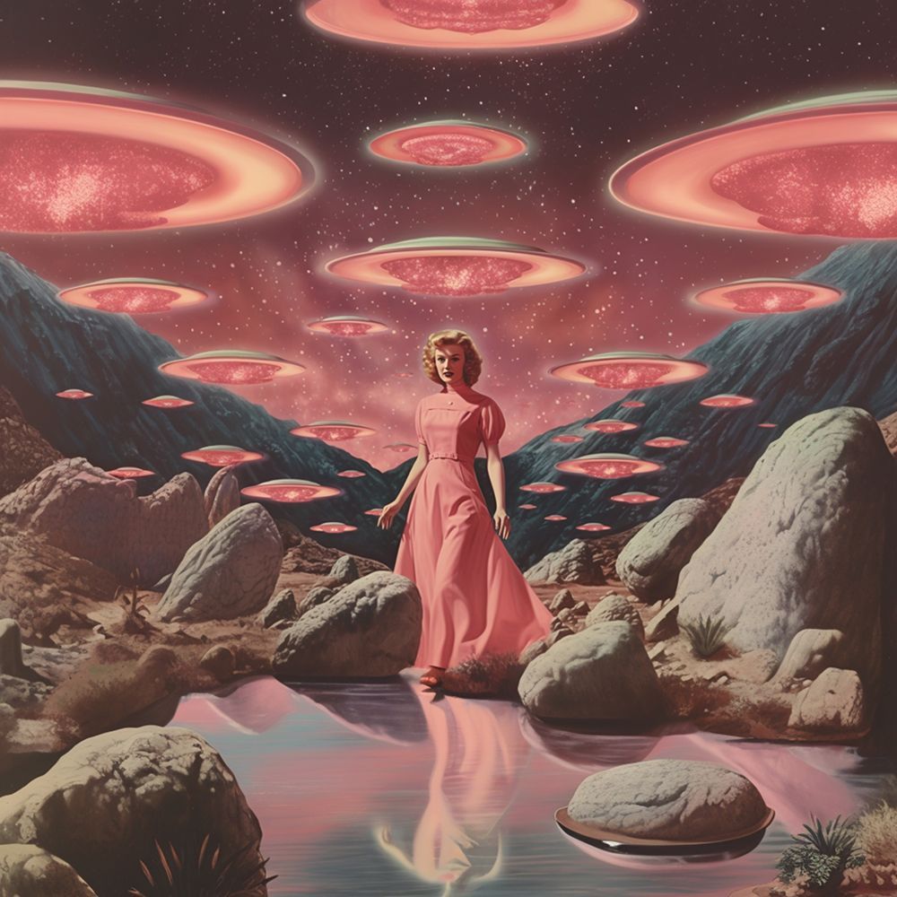 Vintage Space Barbie 2 art print by Samantha Hearn for $57.95 CAD
