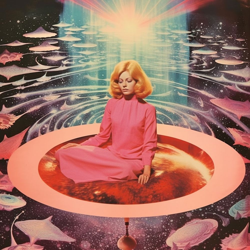 Zen Zone Collage Art art print by Samantha Hearn for $57.95 CAD