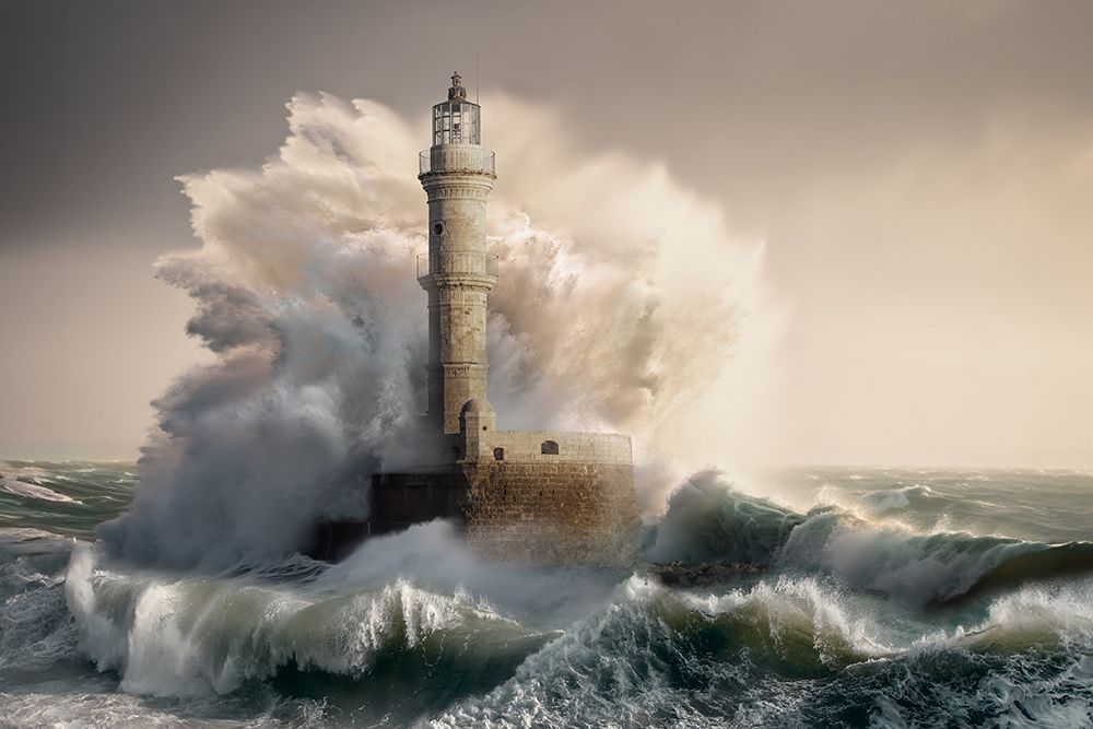 Chanialighthouse art print by Marcel Egger for $57.95 CAD