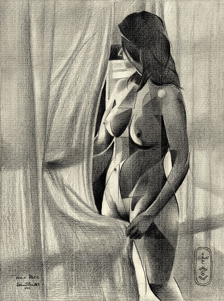 Neo Deco 02 08 23 art print by Corne Akkers for $57.95 CAD