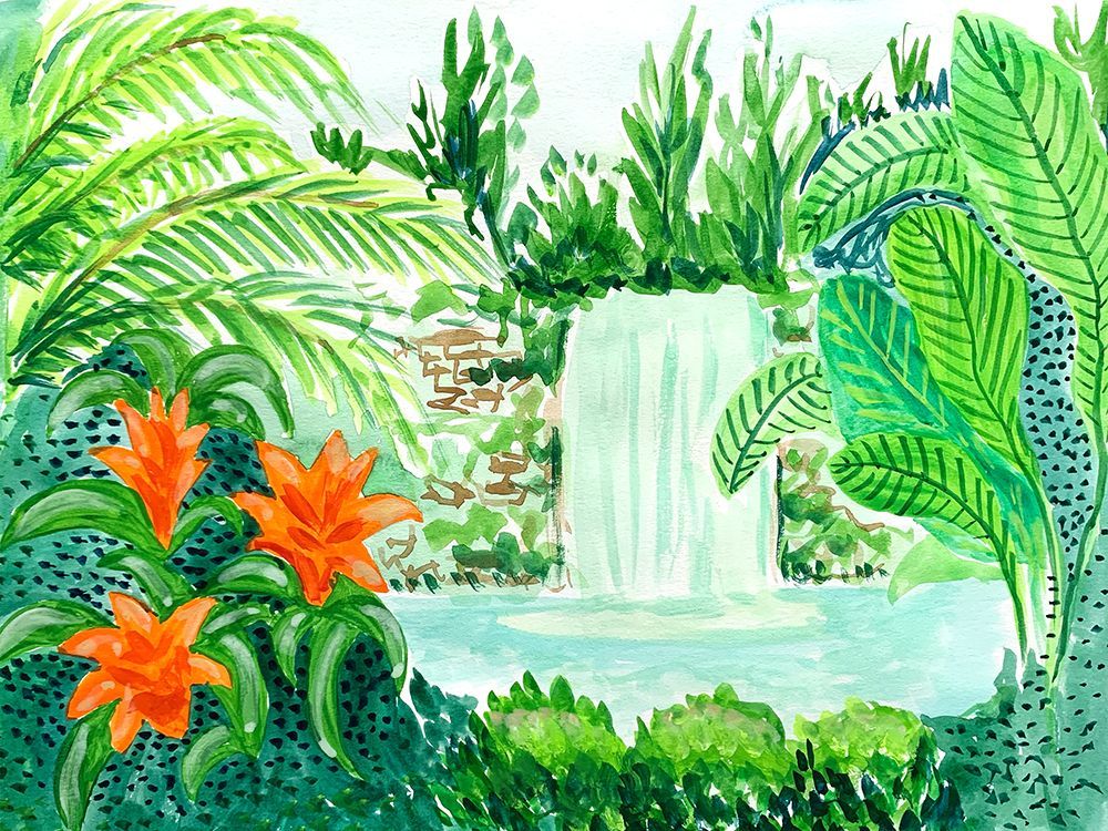Rainforest art print by Key and Sea for $57.95 CAD