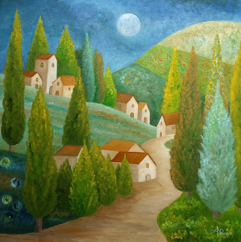 All Is Calm All Is Bright art print by Angeles M. Pomata for $57.95 CAD