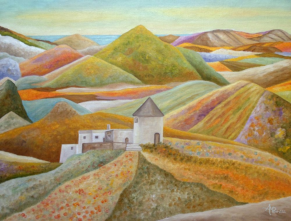 As the Valley Grows art print by Angeles M. Pomata for $57.95 CAD