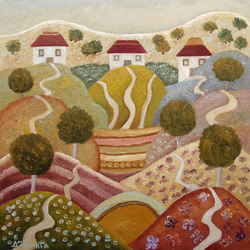 At Ease Land art print by Angeles M. Pomata for $57.95 CAD
