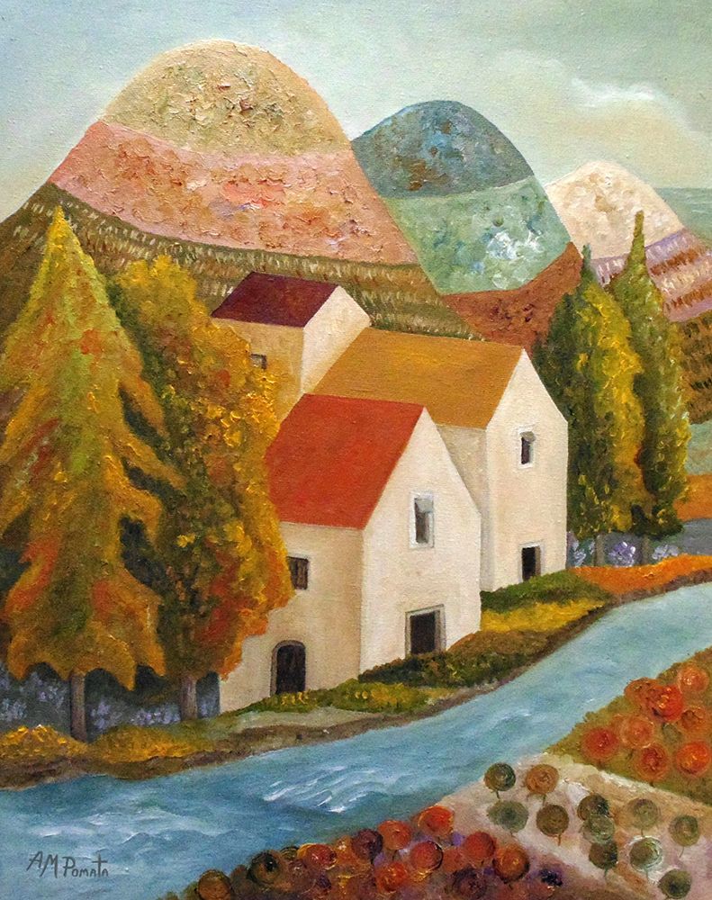 Autumn Flow art print by Angeles M. Pomata for $57.95 CAD