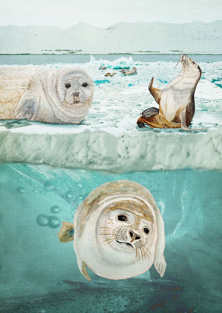 Arctic Expedition art print by Angeles M. Pomata for $57.95 CAD