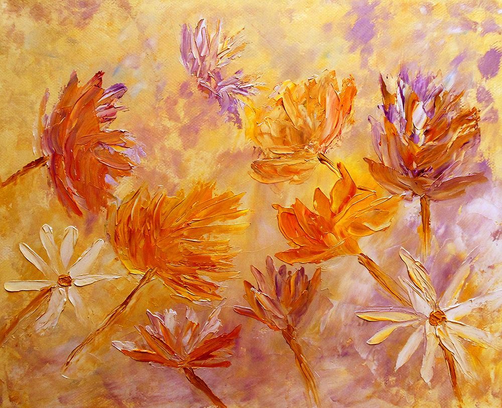 Blaze of Gold art print by Angeles M. Pomata for $57.95 CAD