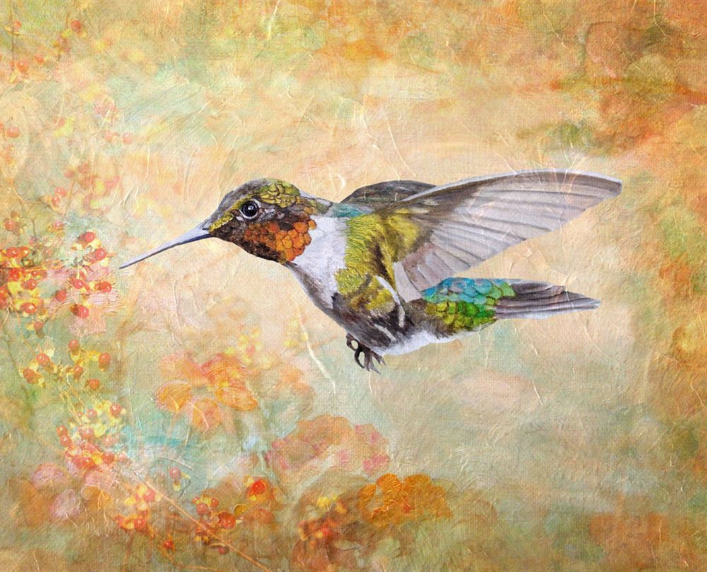 Flyin To the Berries.png art print by Angeles M. Pomata for $57.95 CAD