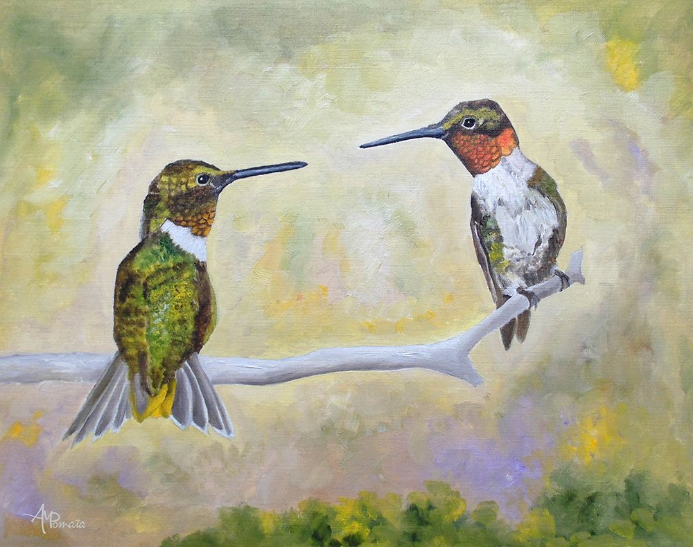 Hanging Out Together art print by Angeles M. Pomata for $57.95 CAD