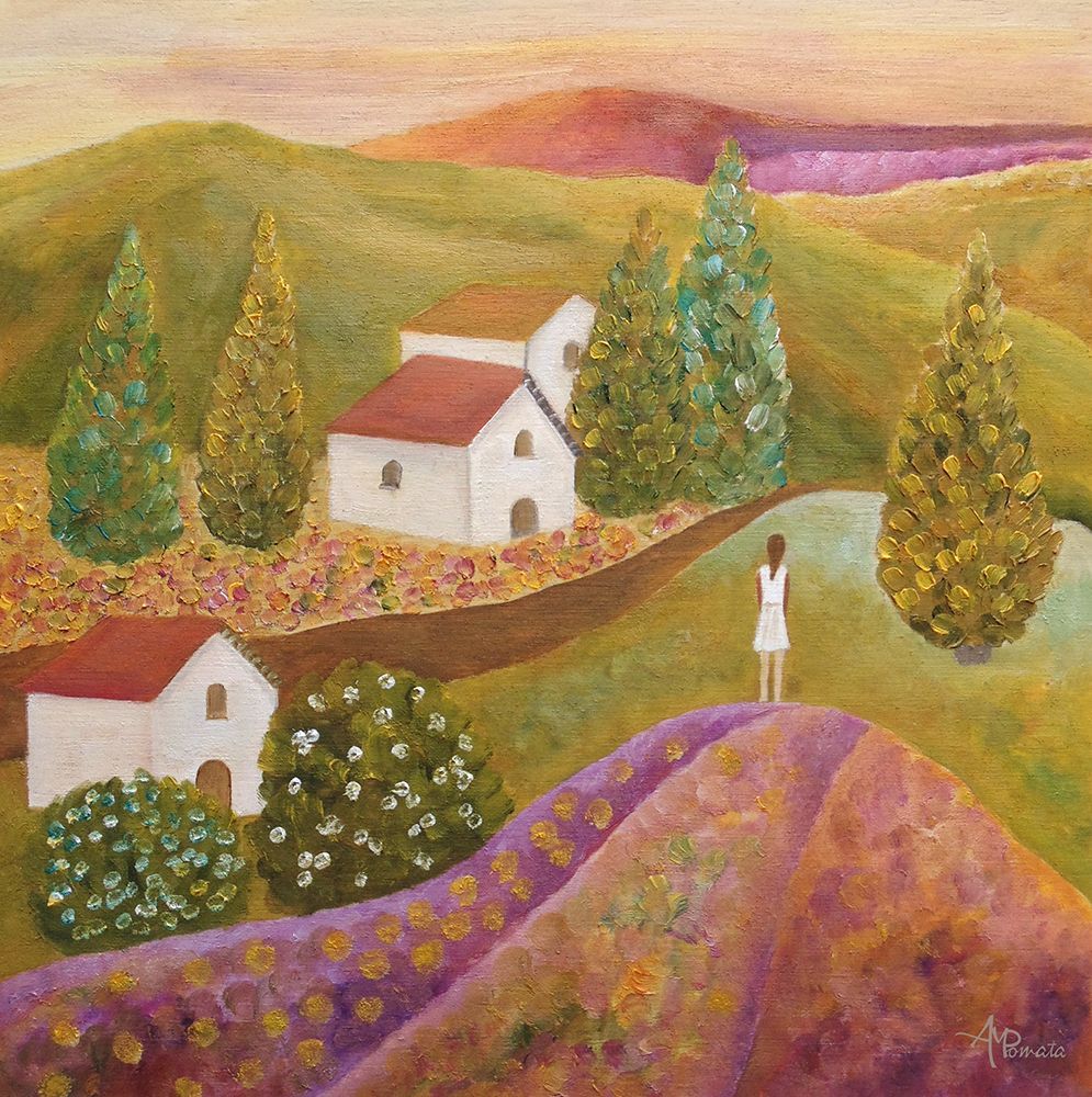 Hometown Girl art print by Angeles M. Pomata for $57.95 CAD