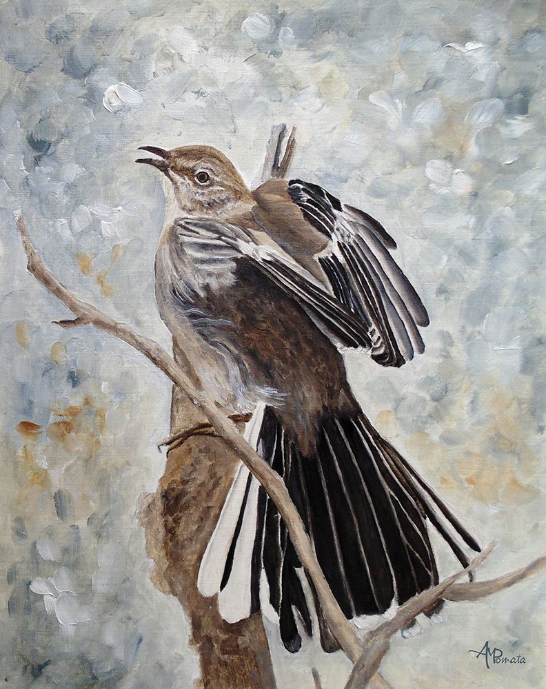 Mockingbird Grandeur art print by Angeles M. Pomata for $57.95 CAD