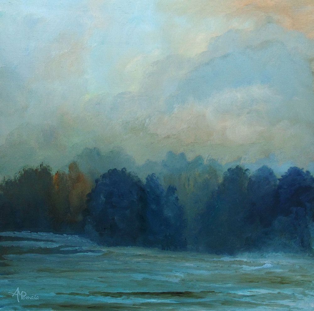 Night Fading In the Woods art print by Angeles M. Pomata for $57.95 CAD
