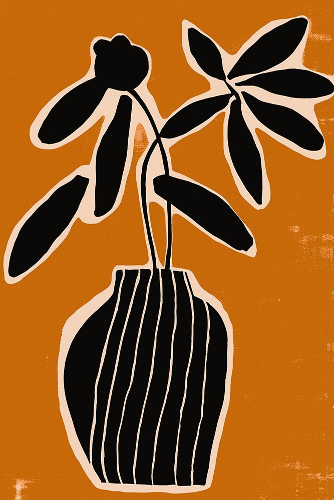 Ochre Still lIfe No 2 art print by Treechild for $57.95 CAD