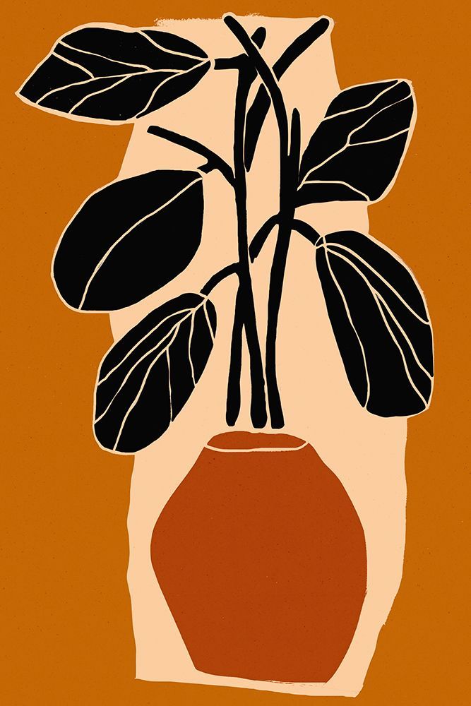 Ochre Still Life No 1 art print by Treechild for $57.95 CAD