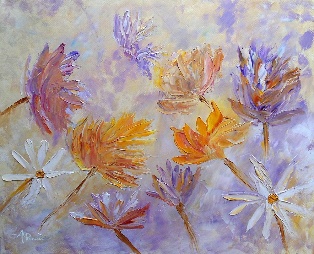 Purple Blaze art print by Angeles M. Pomata for $57.95 CAD