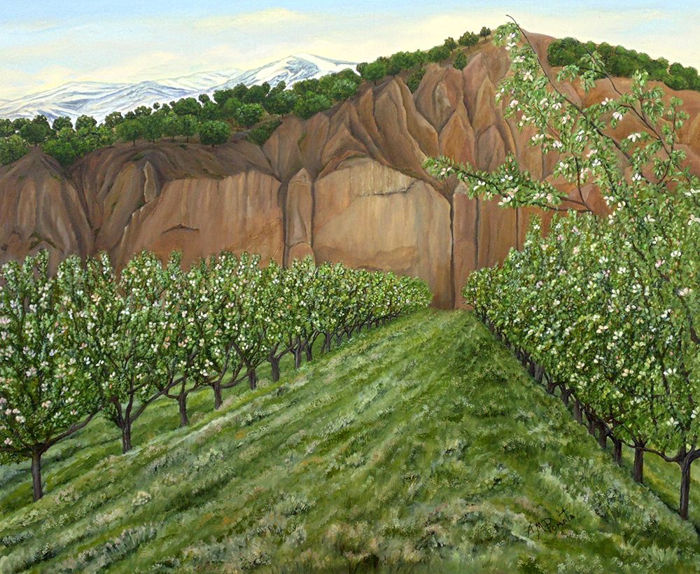 Quince Trees art print by Angeles M. Pomata for $57.95 CAD