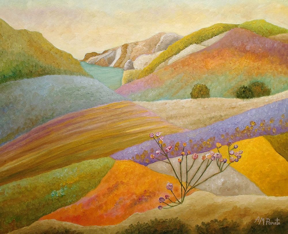 Rambling Through the Blooming Valley art print by Angeles M. Pomata for $57.95 CAD