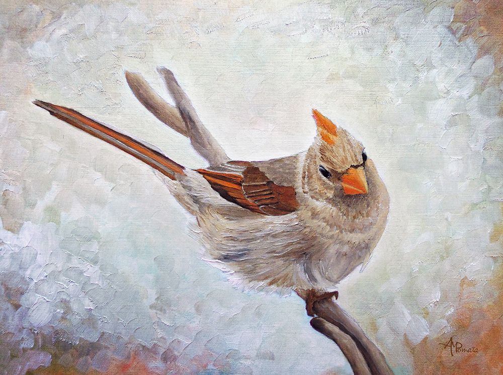 Red Bill Beauty art print by Angeles M. Pomata for $57.95 CAD