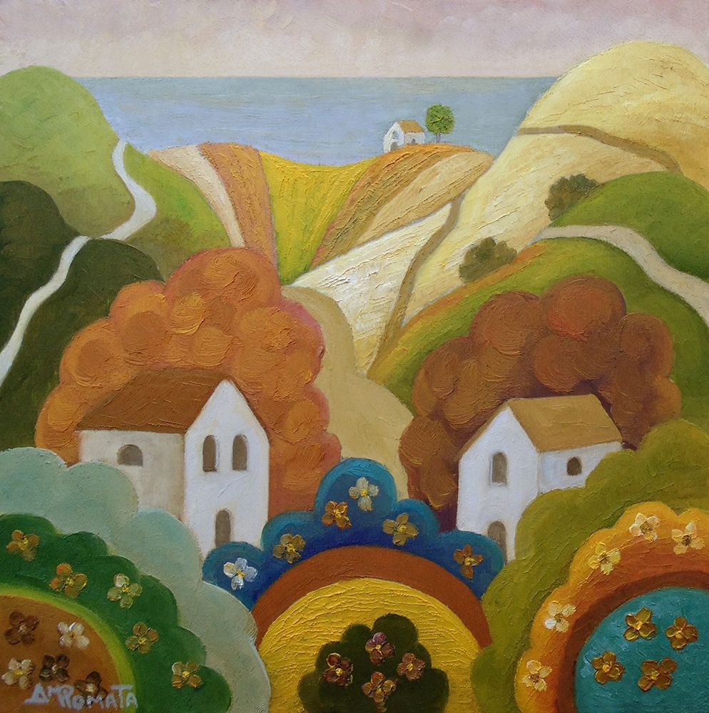 The Sea From My Window art print by Angeles M. Pomata for $57.95 CAD