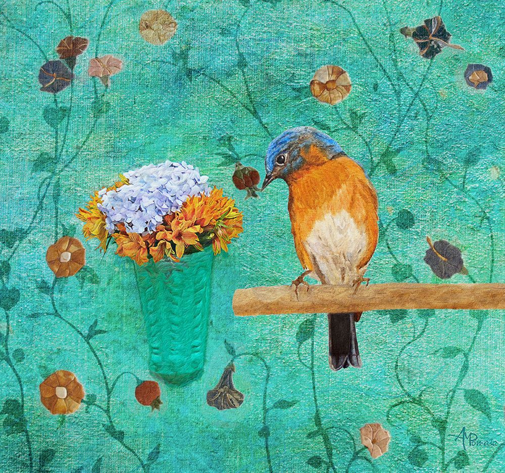 Wrapped In Flowers art print by Angeles M. Pomata for $57.95 CAD
