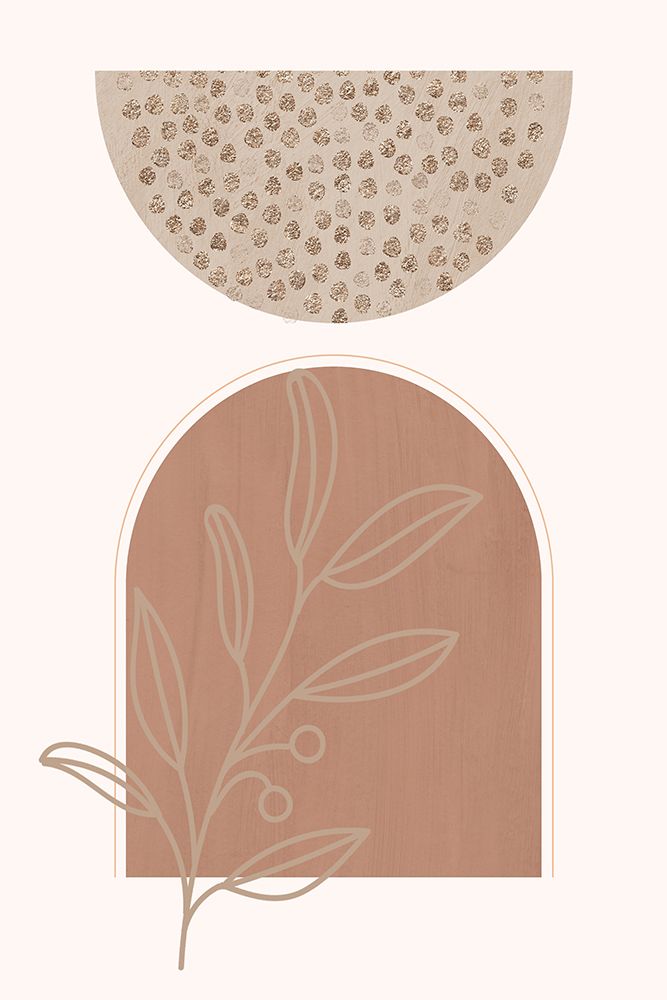 Boho Beige 2 art print by Sally Ann Moss for $57.95 CAD