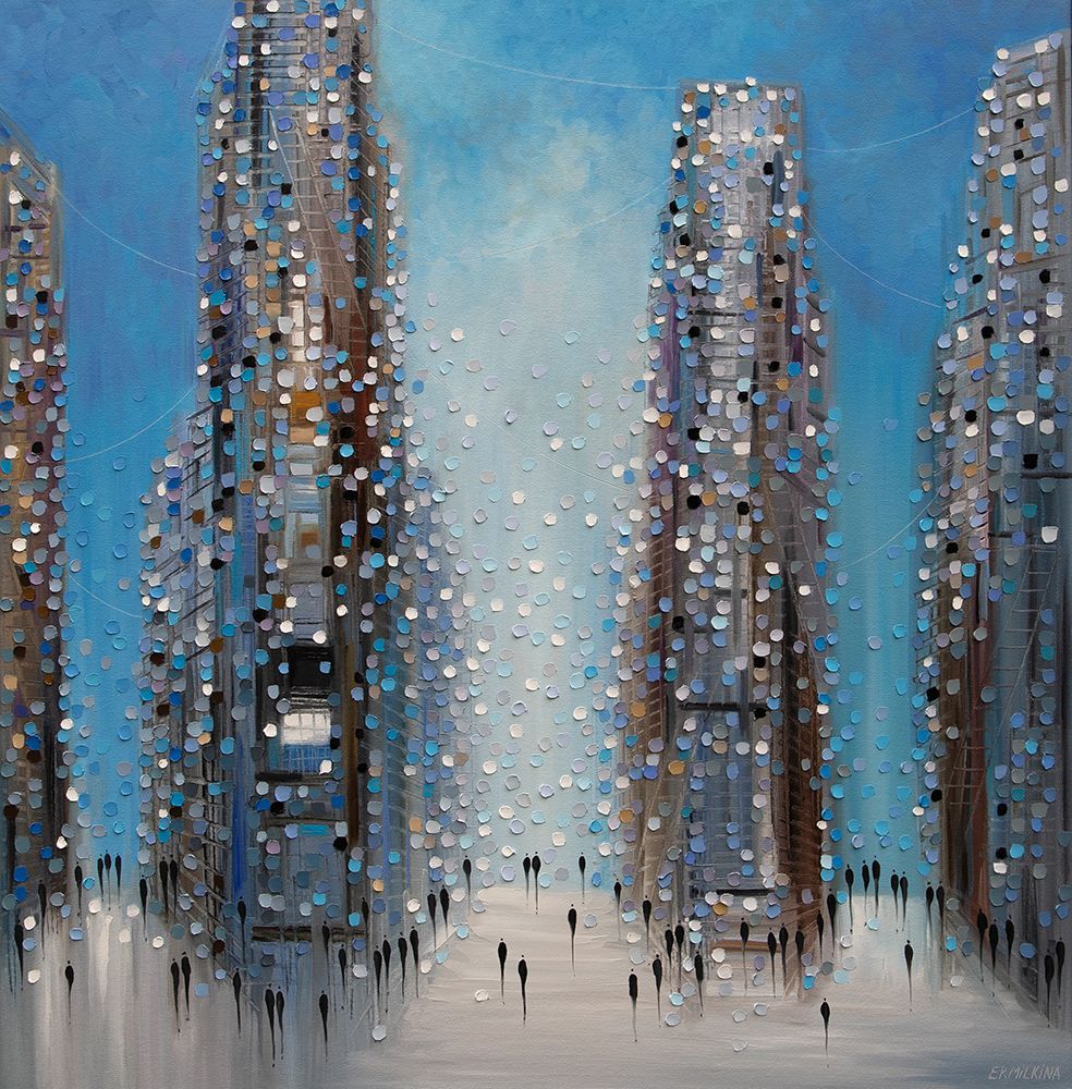 Midtown Life art print by Ekaterina Ermilkina for $57.95 CAD