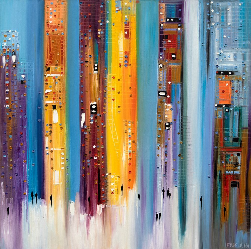 City Inspiration art print by Ekaterina Ermilkina for $57.95 CAD