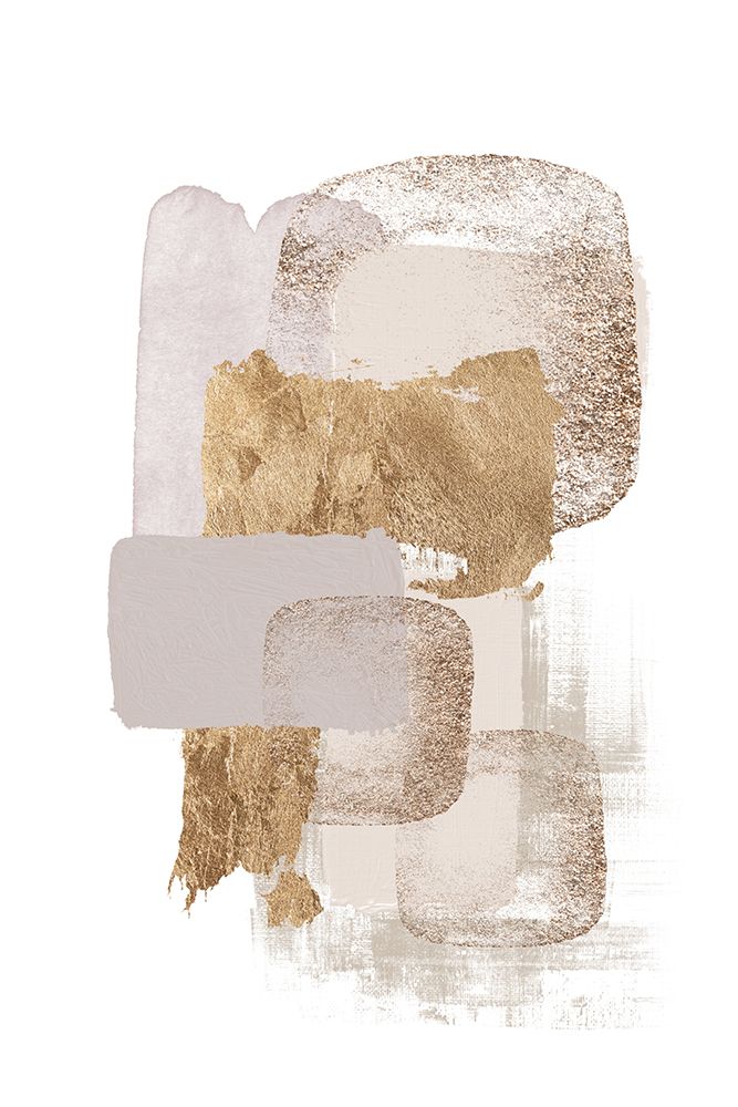 Neutral Gold 2 art print by Sally Ann Moss for $57.95 CAD