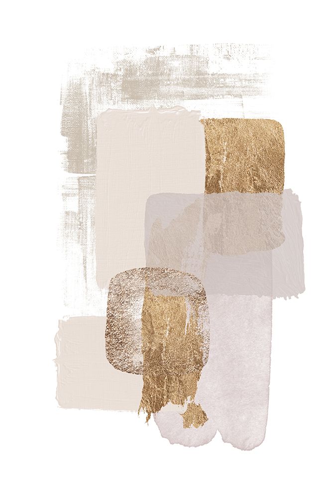 Neutral Gold 1 art print by Sally Ann Moss for $57.95 CAD