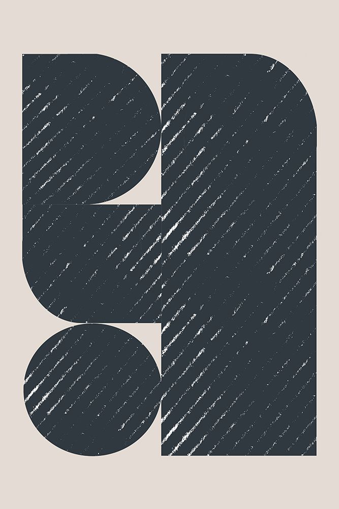 Geometric Modern No 3 art print by The Miuus Studio for $57.95 CAD