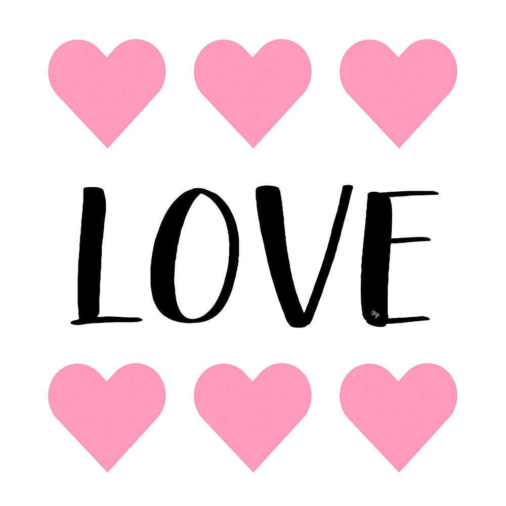 Heart Love art print by Martina for $57.95 CAD
