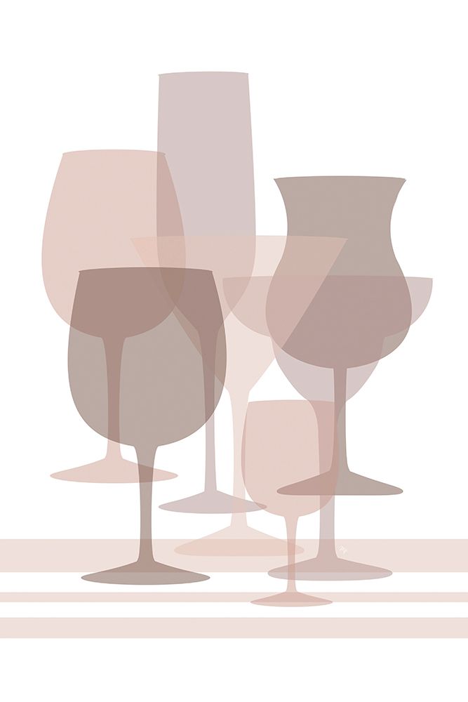 Drinks art print by Martina for $57.95 CAD