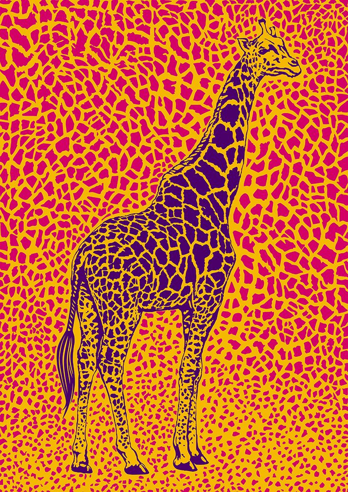 The Majestic Giraffe art print by Carlo Kaminski for $57.95 CAD