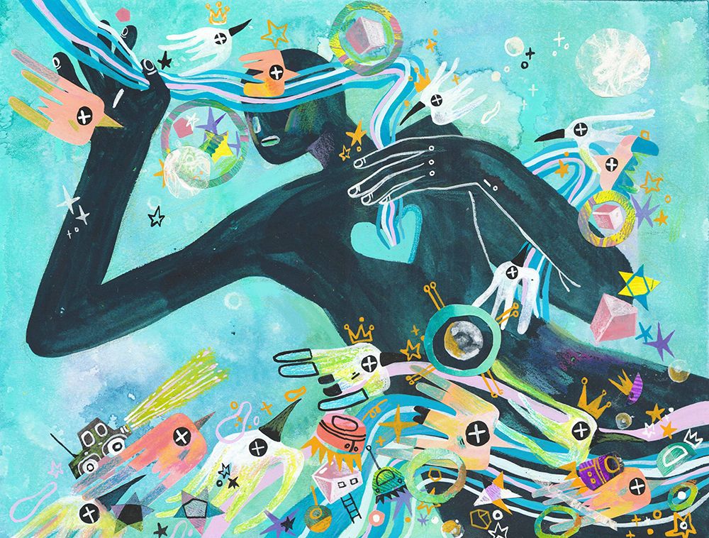Heart art print by Changyu Zou for $57.95 CAD