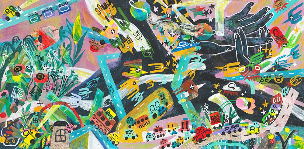 My World art print by Changyu Zou for $57.95 CAD