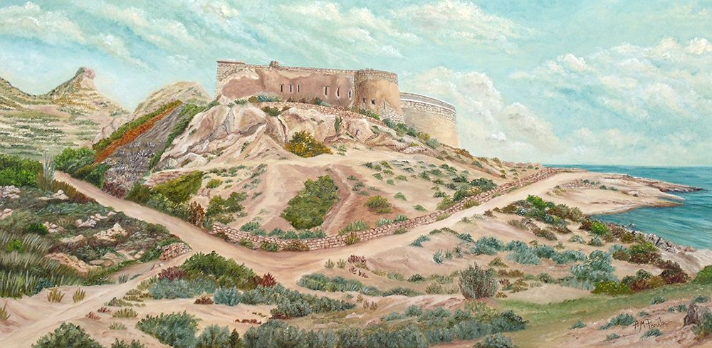 Castle Of Rodalquilar art print by Angeles M. Pomata for $57.95 CAD
