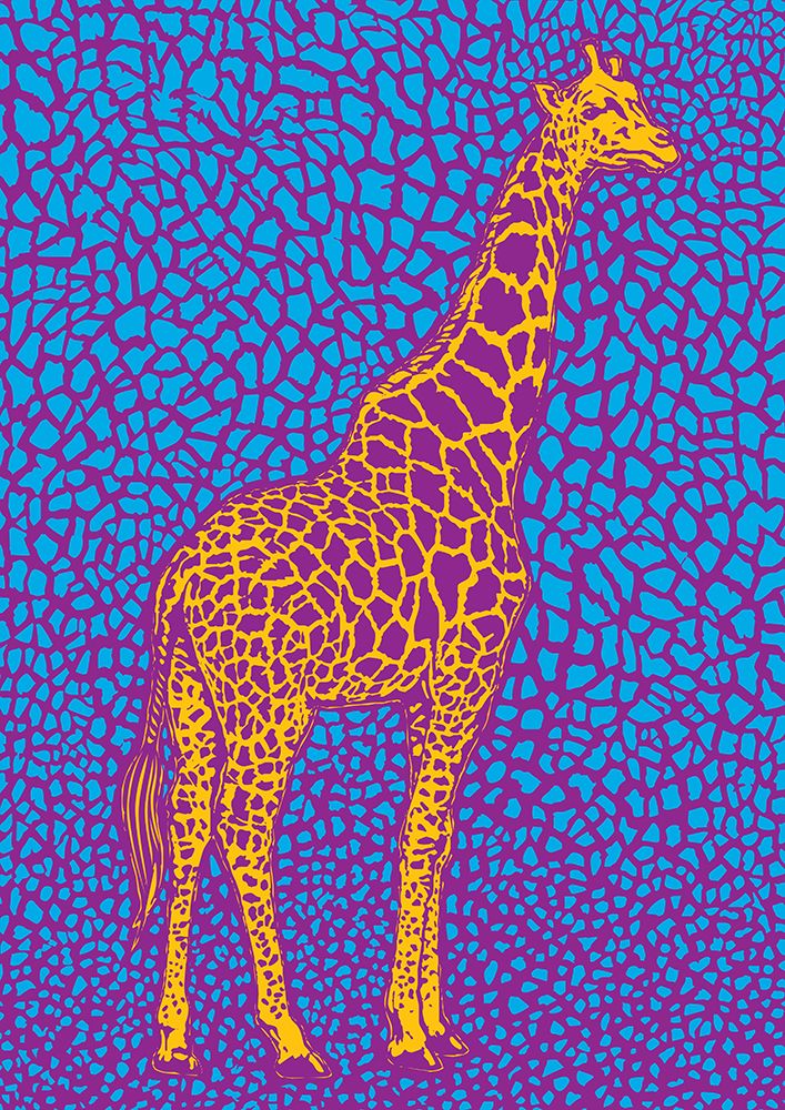 The Majestic Giraffe art print by Carlo Kaminski for $57.95 CAD