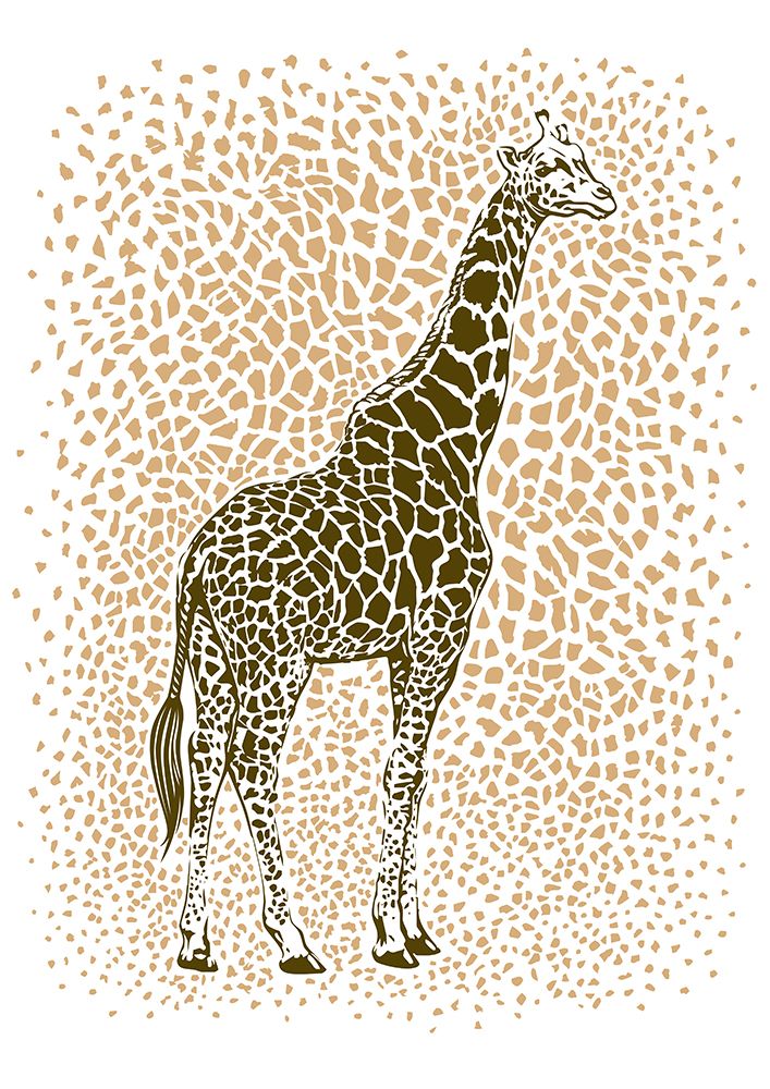 The Majestic Giraffe art print by Carlo Kaminski for $57.95 CAD