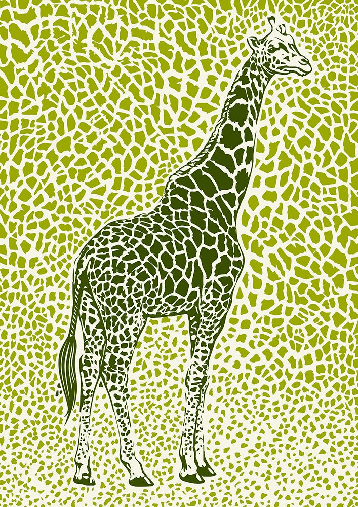 The Majestic Giraffe art print by Carlo Kaminski for $57.95 CAD