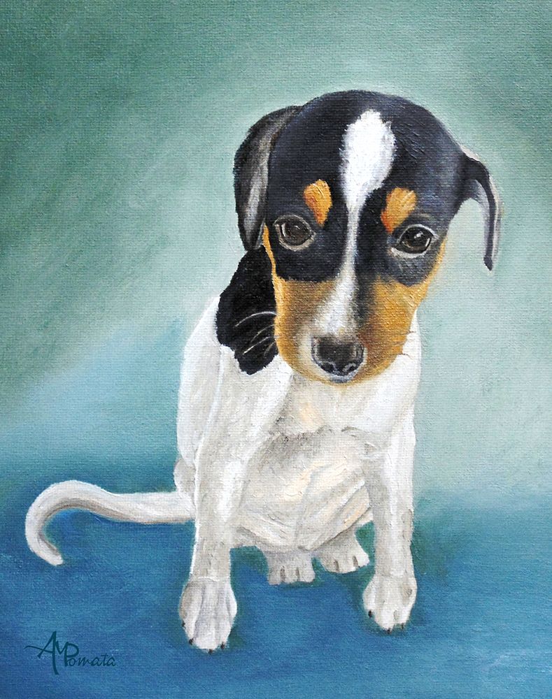Doe Eyed Puppy art print by Angeles M. Pomata for $57.95 CAD