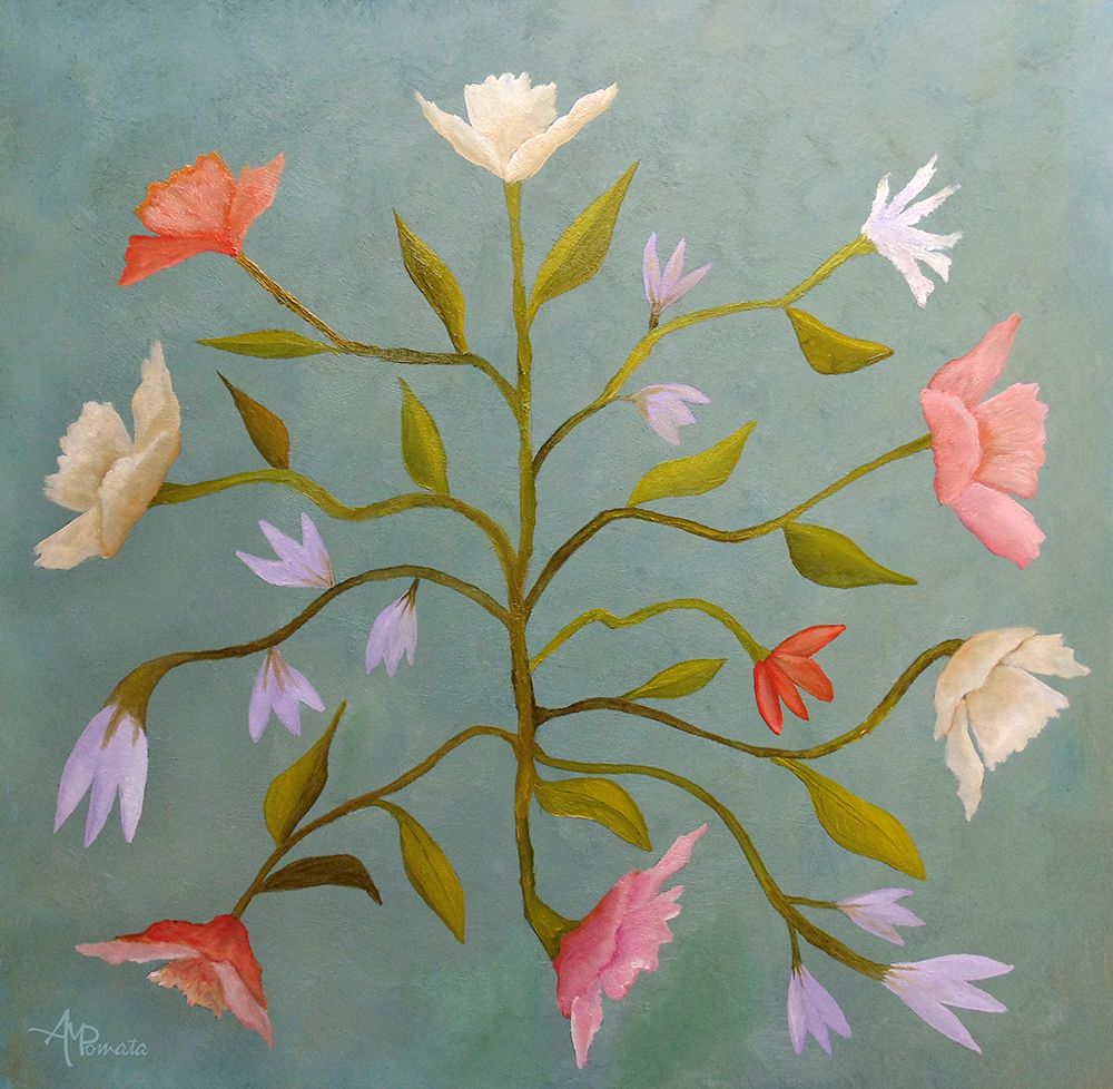 Flowers In Suspense art print by Angeles M. Pomata for $57.95 CAD