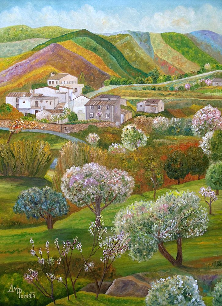 First Spring In Cariatiz art print by Angeles M. Pomata for $57.95 CAD