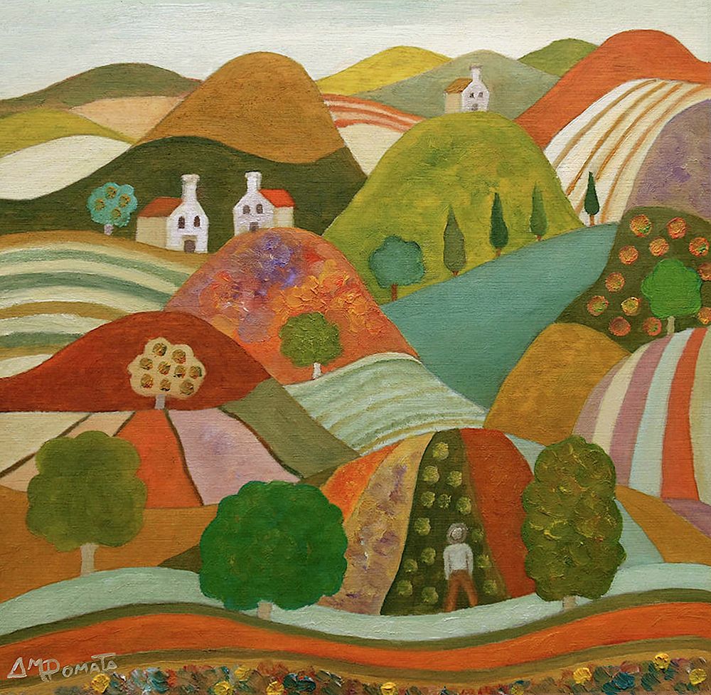 Grown Land art print by Angeles M. Pomata for $57.95 CAD