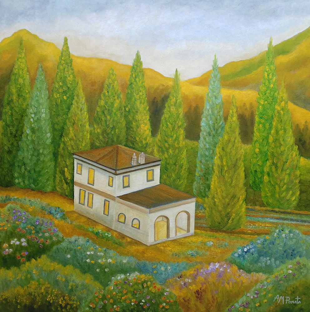 House In The Woods art print by Angeles M. Pomata for $57.95 CAD