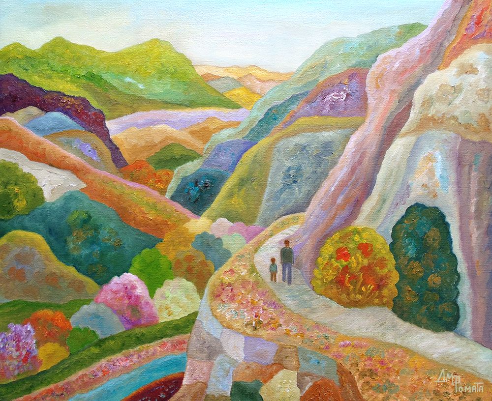 Inner Walking art print by Angeles M. Pomata for $57.95 CAD