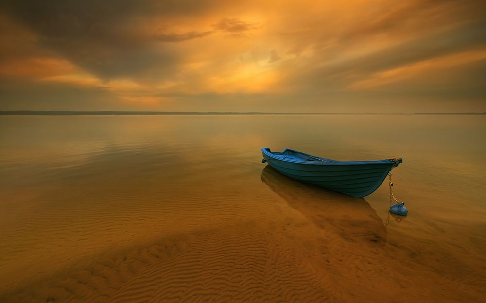 Boat... art print by Krzysztof Browko for $57.95 CAD